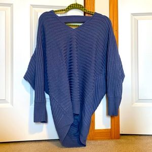 Soho blue top Medium, worn 1X-2x